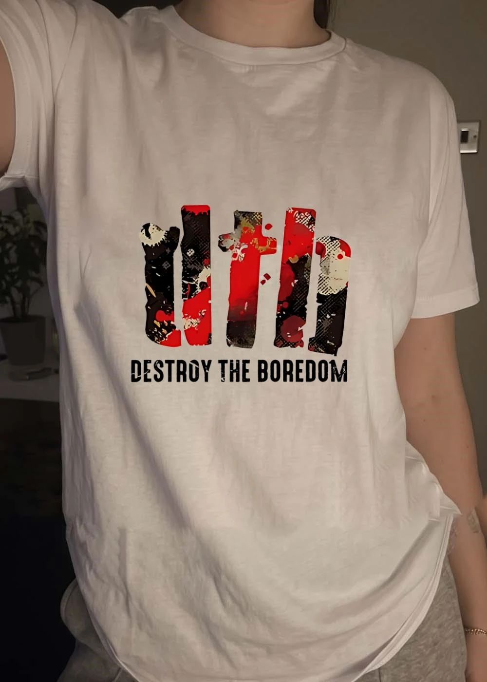 Destroy the Boredom Utih T-Shirt