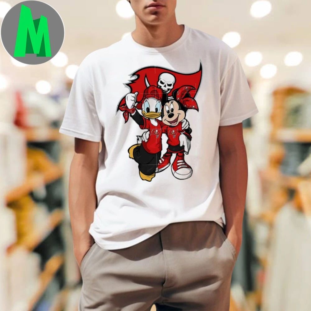 Daisy Minnie Tampa Bay Buccaneers Logo 2025 Shirt