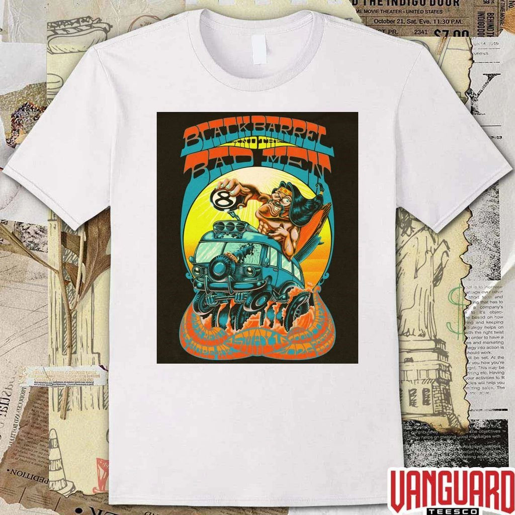 Black Barrel And The Bad Men May 16 2026 Hope AK Poster t-shirt