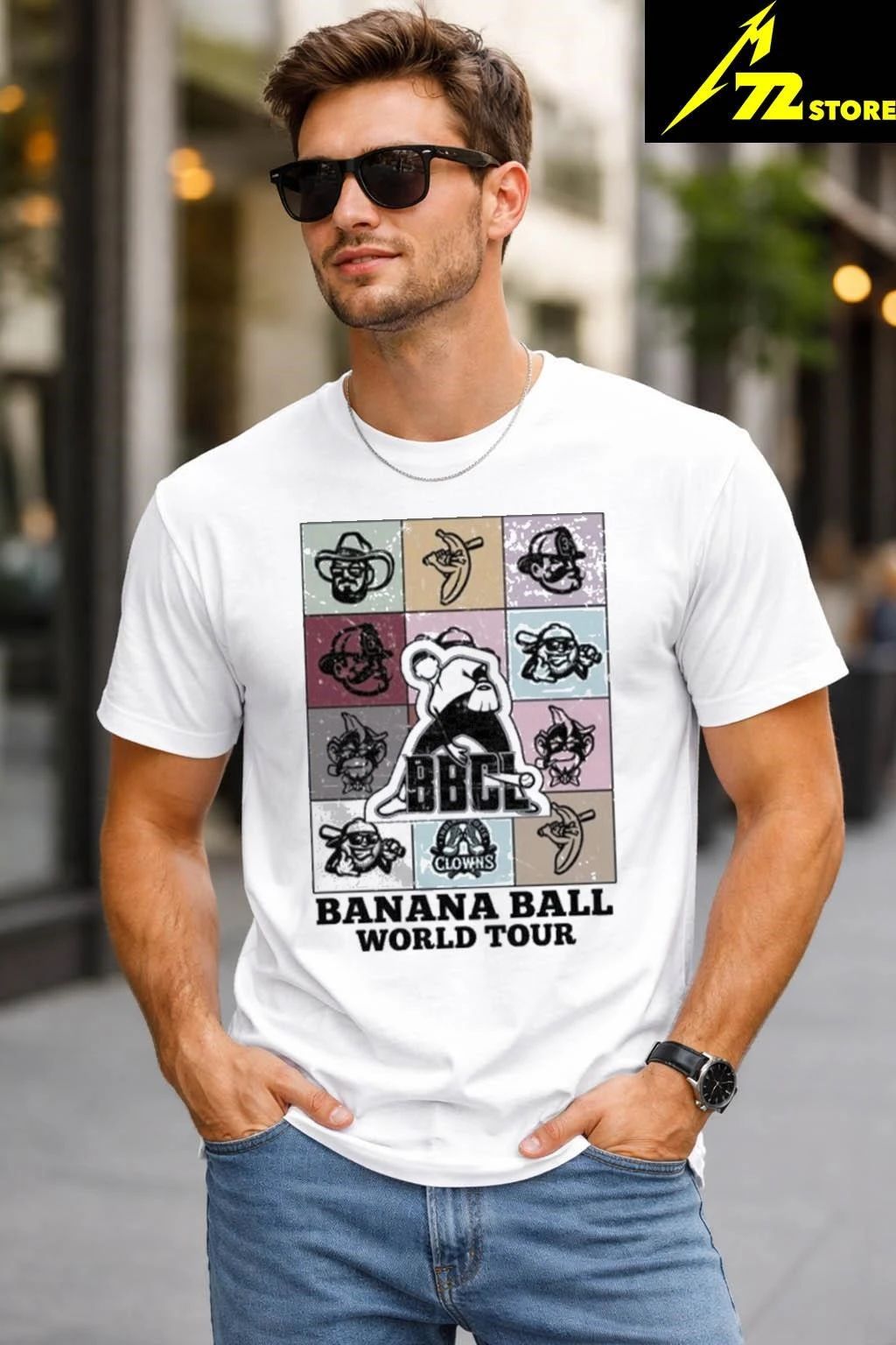Savannah Bananas Banana Ball World Tour Shirt