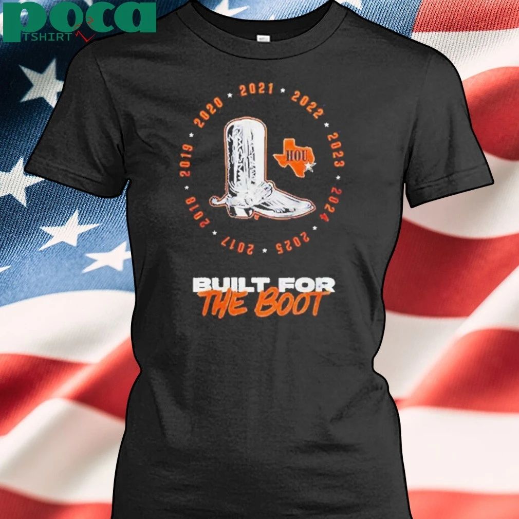 Houston Astros Silver Boot Dynasty 2025 Merch T-Shirt