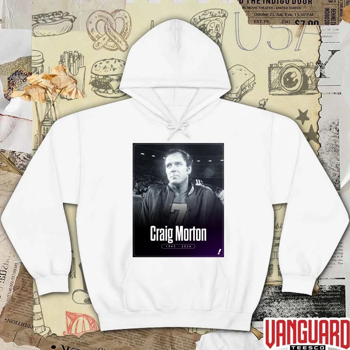 Craig Morton 1943 – 2026 Yahoo Sports t-shirt