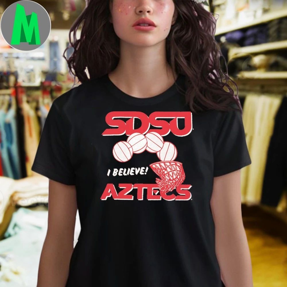 SDSU Aztecs Basketball Retro Shirt
