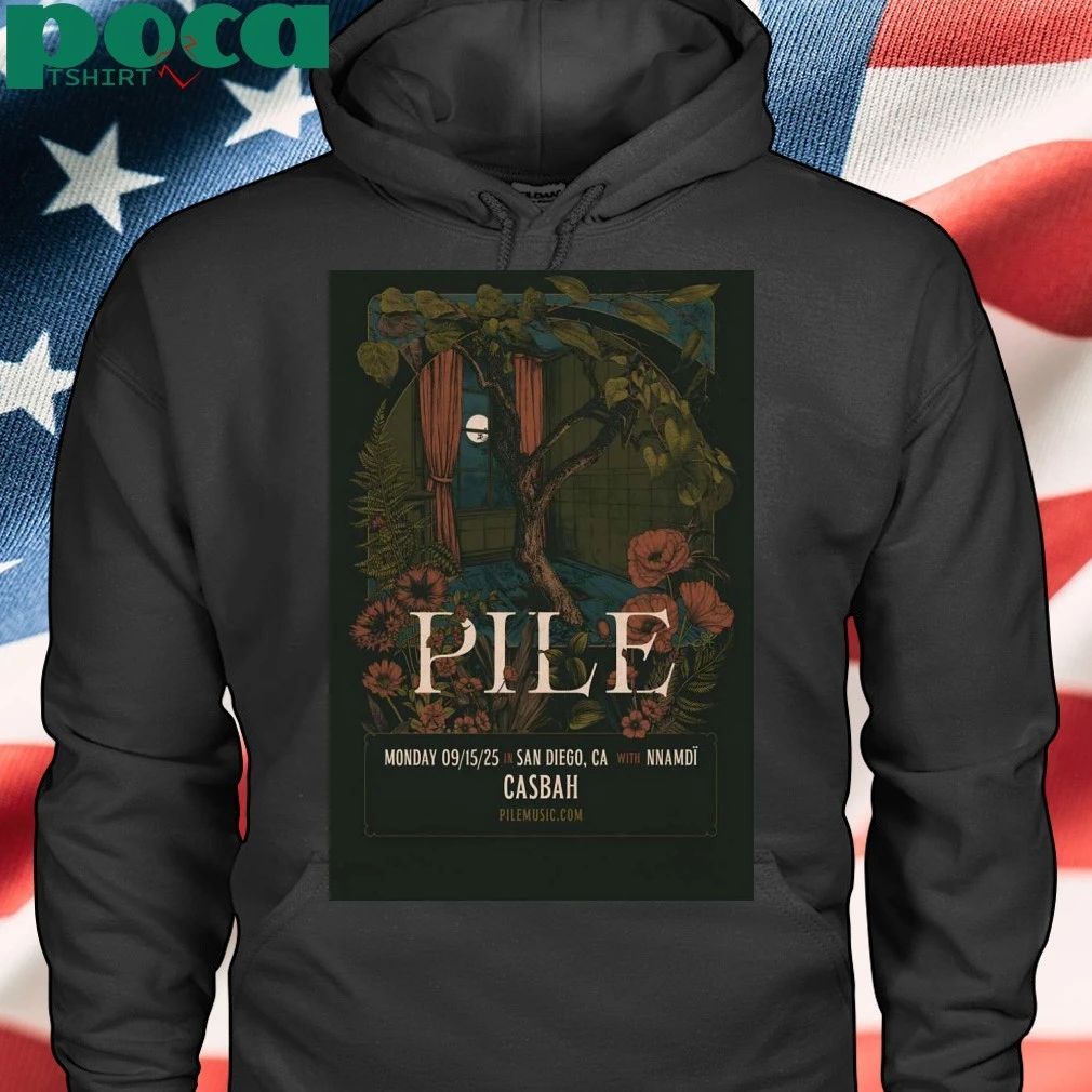 Pile Sep 15 2025 The Casbah In San Diego CA Poster T-shirt