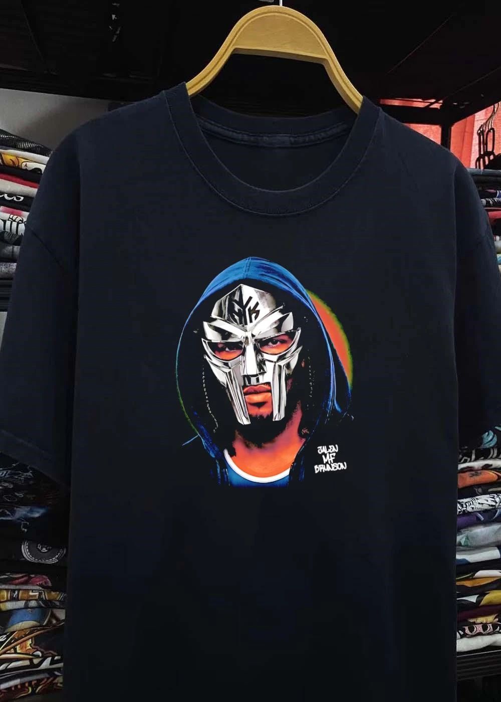 Jalen MF Brunson Masked Knick Graphic T-Shirt