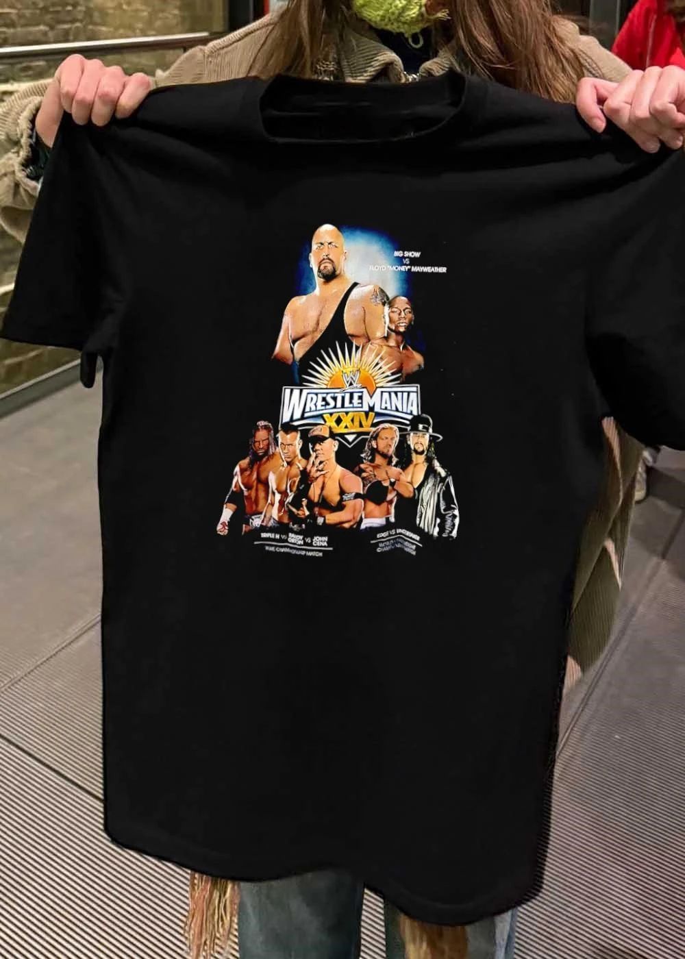WrestleMania XXIV Triple H vs Randy Orton vs John Cena vs Edge vs Undertaker shirt