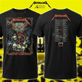 Glasgow, Scotland 25th June 2026 M72 World Tour 2026 Shirt – UK & Europe Tour Venues Schedule Art by Wolf Skull Jack