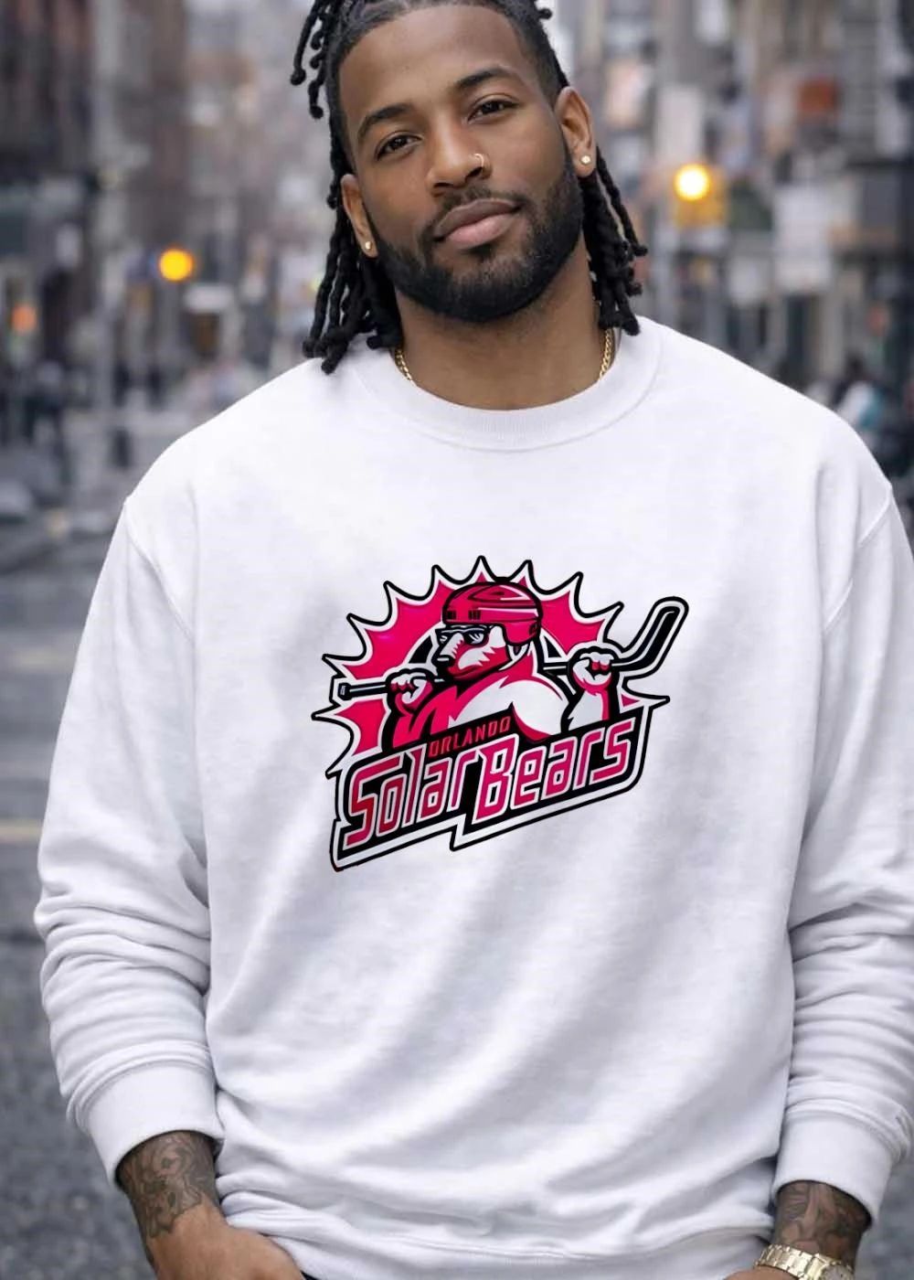 Orlando Solar Bears Pink Whitney Special Hockey shirt