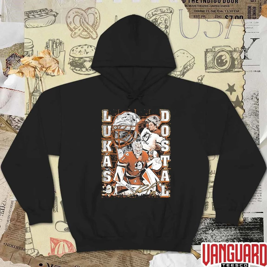 Lukas Dostal the Dostwall Anaheim Ducks NHL t-shirt