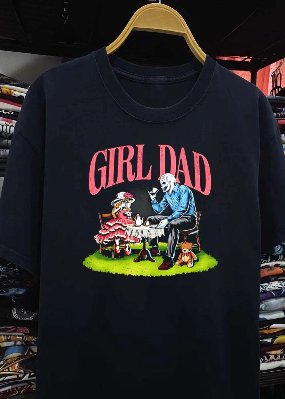 Dadlads Tea Time Girl Dad T-Shirt