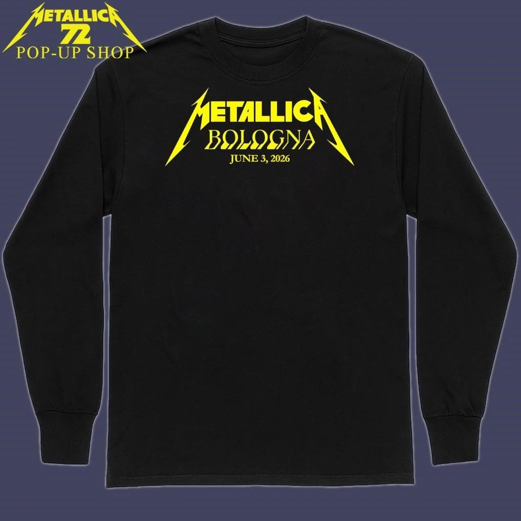 Metallica M72 Bologna 2026 Italy T-Shirt
