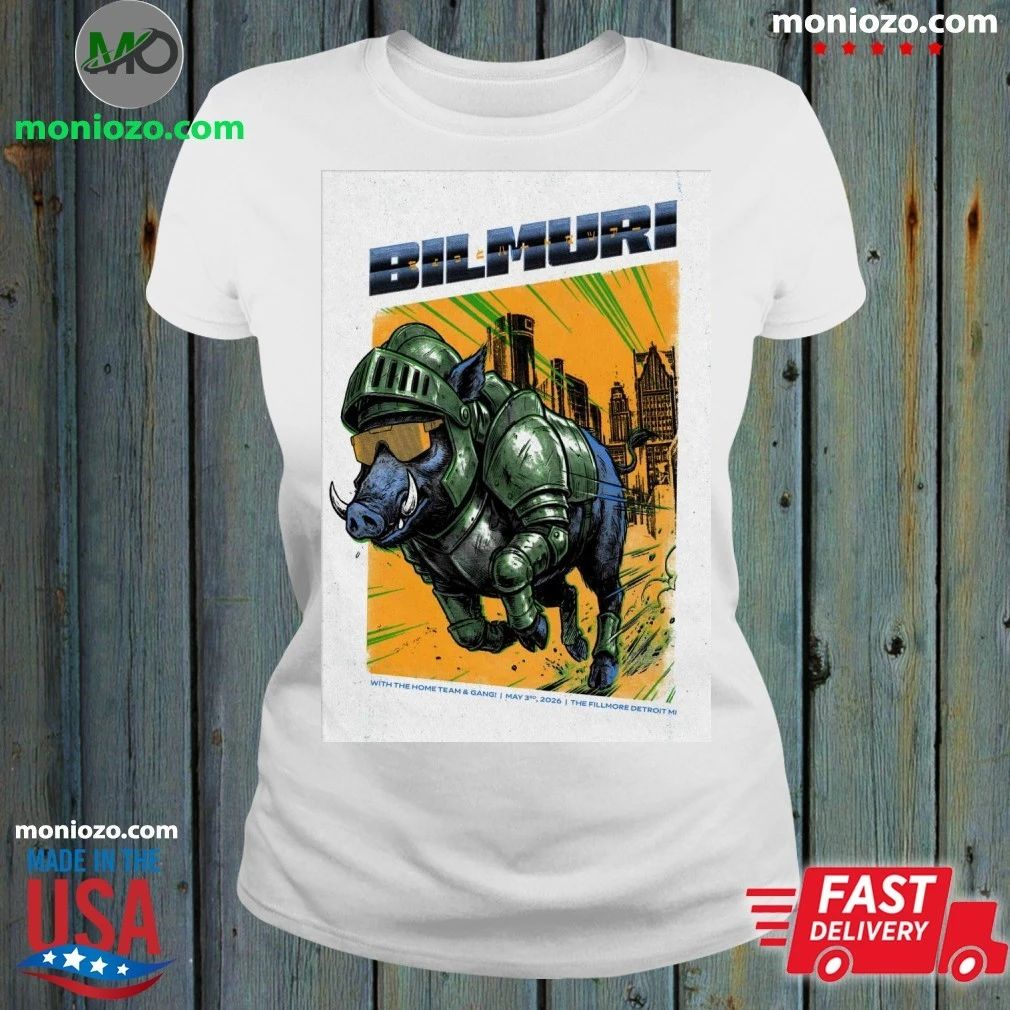 Bilmuri The Fillmore Detroit MI 5 3 2026 Poster Shirt