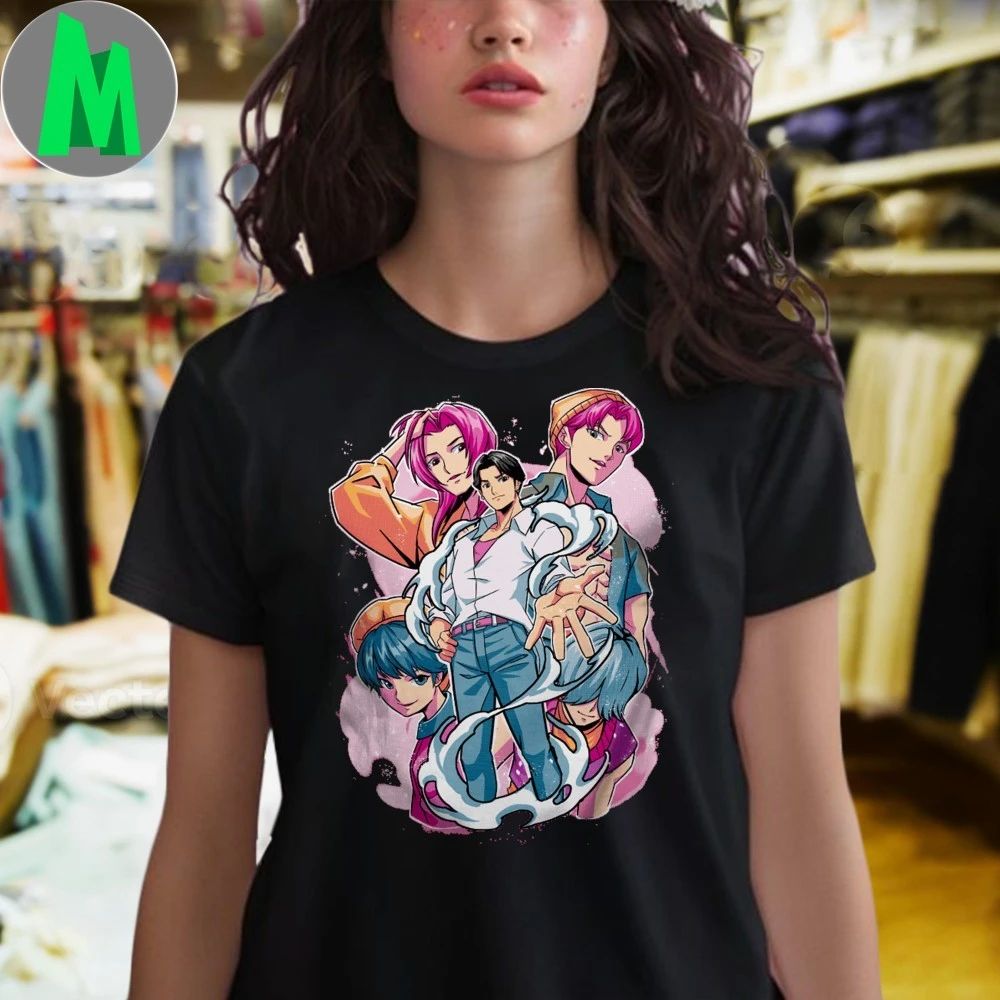 Original Jinu, Romance, Abby, Mystery And Baby Demon Boy Band Shirt