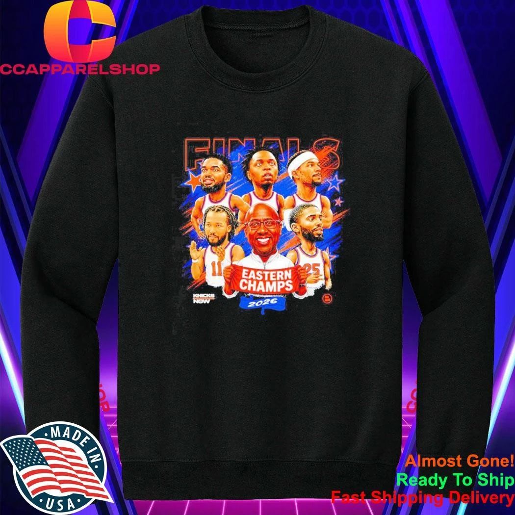 Jalen Brunson Karl Anthony Towns Knicks Finals Eastern Champs 2026 Shirt
