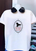 Raven Sword Gothic Art Fuck Fascism Nazis ICE T-Shirt