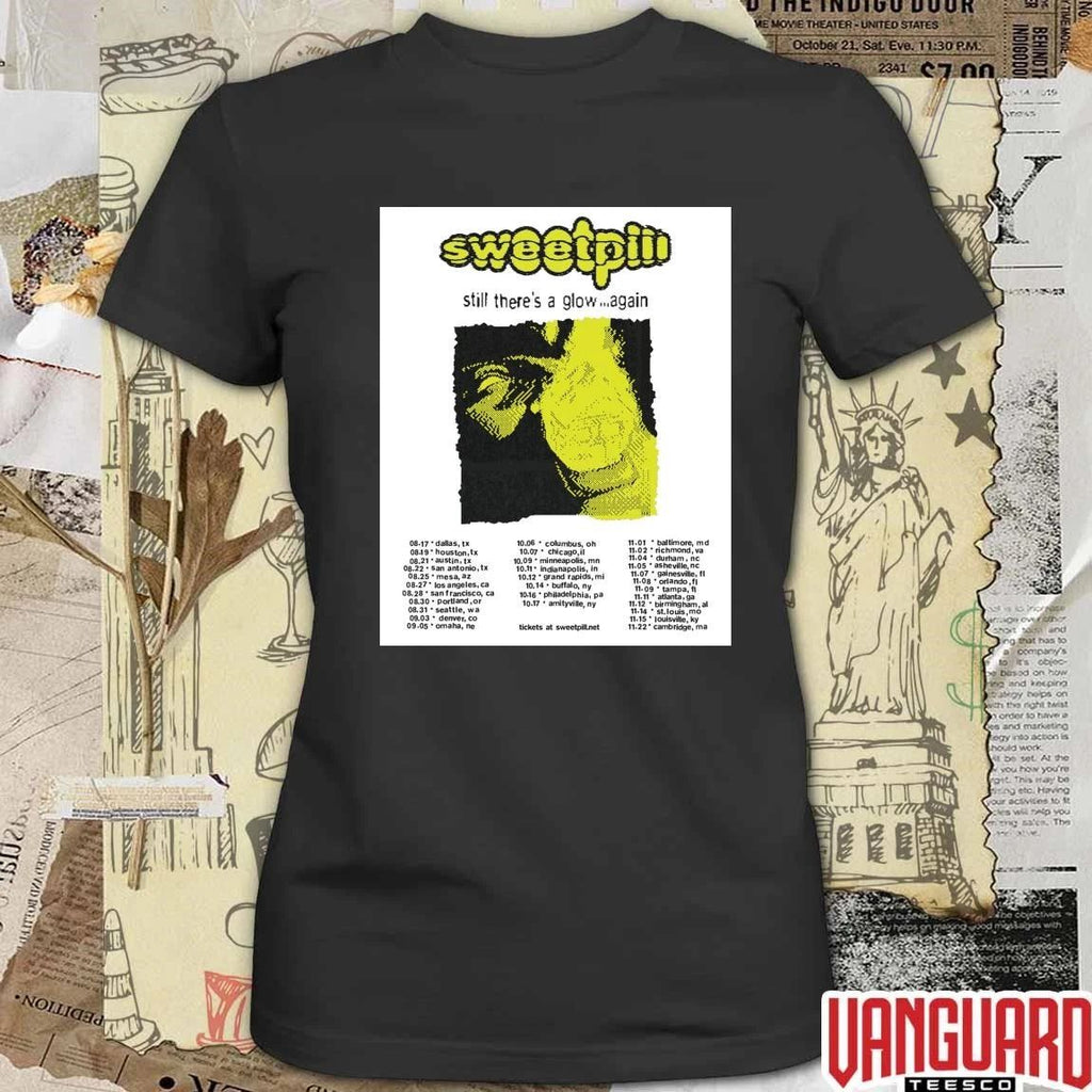 Sweet Pill 2026 US Headline Tour Still There’s A Glow Again Poster t-shirt