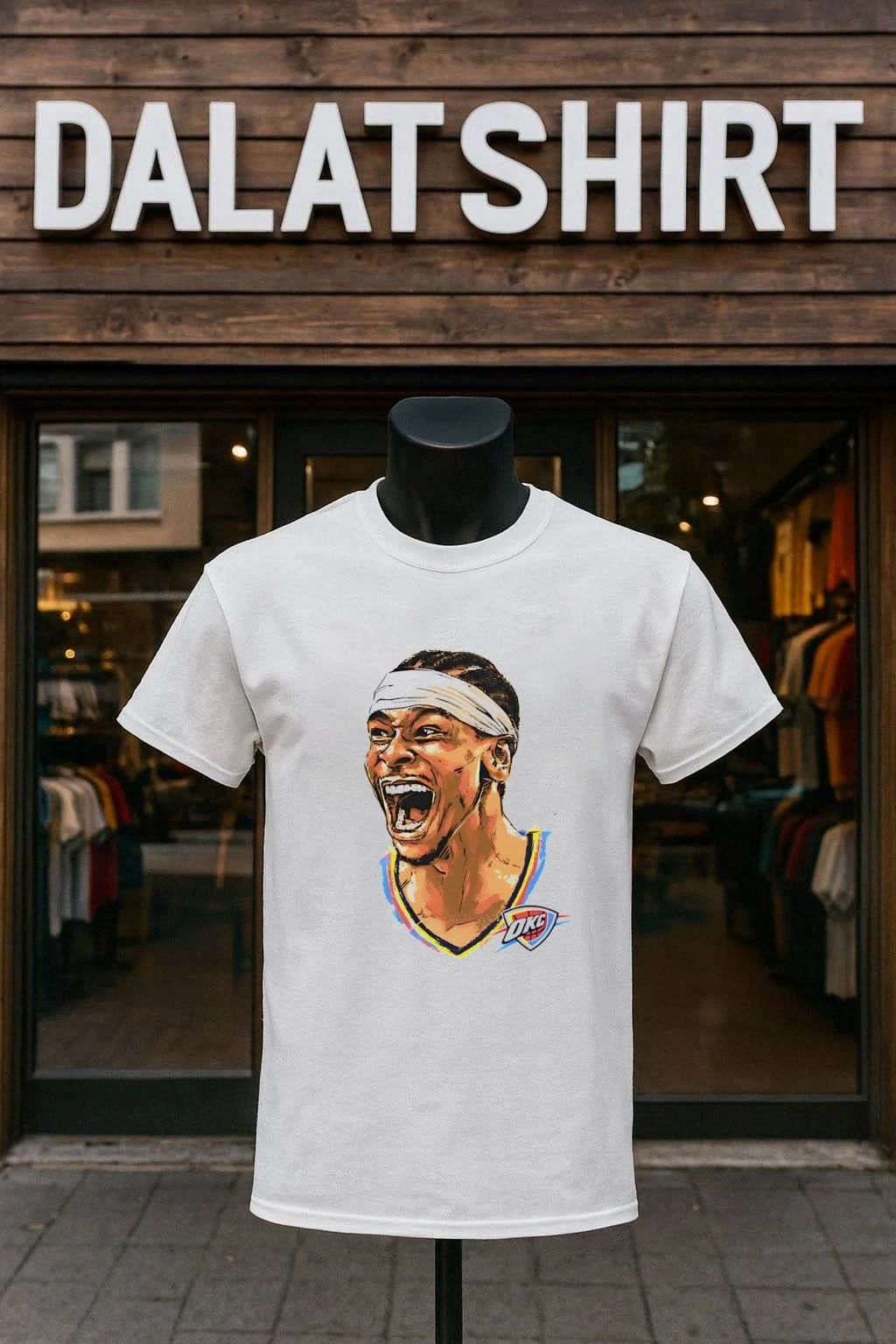 Shai Gilgeous-Alexander Oklahoma City Thunder Portrait shirt
