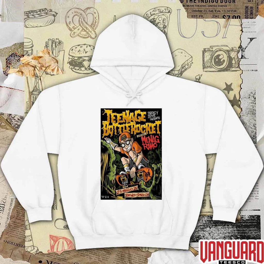 Teenage Bottlerocket Barley Arts May 23 2026 Turin, IT Poster t-shirt