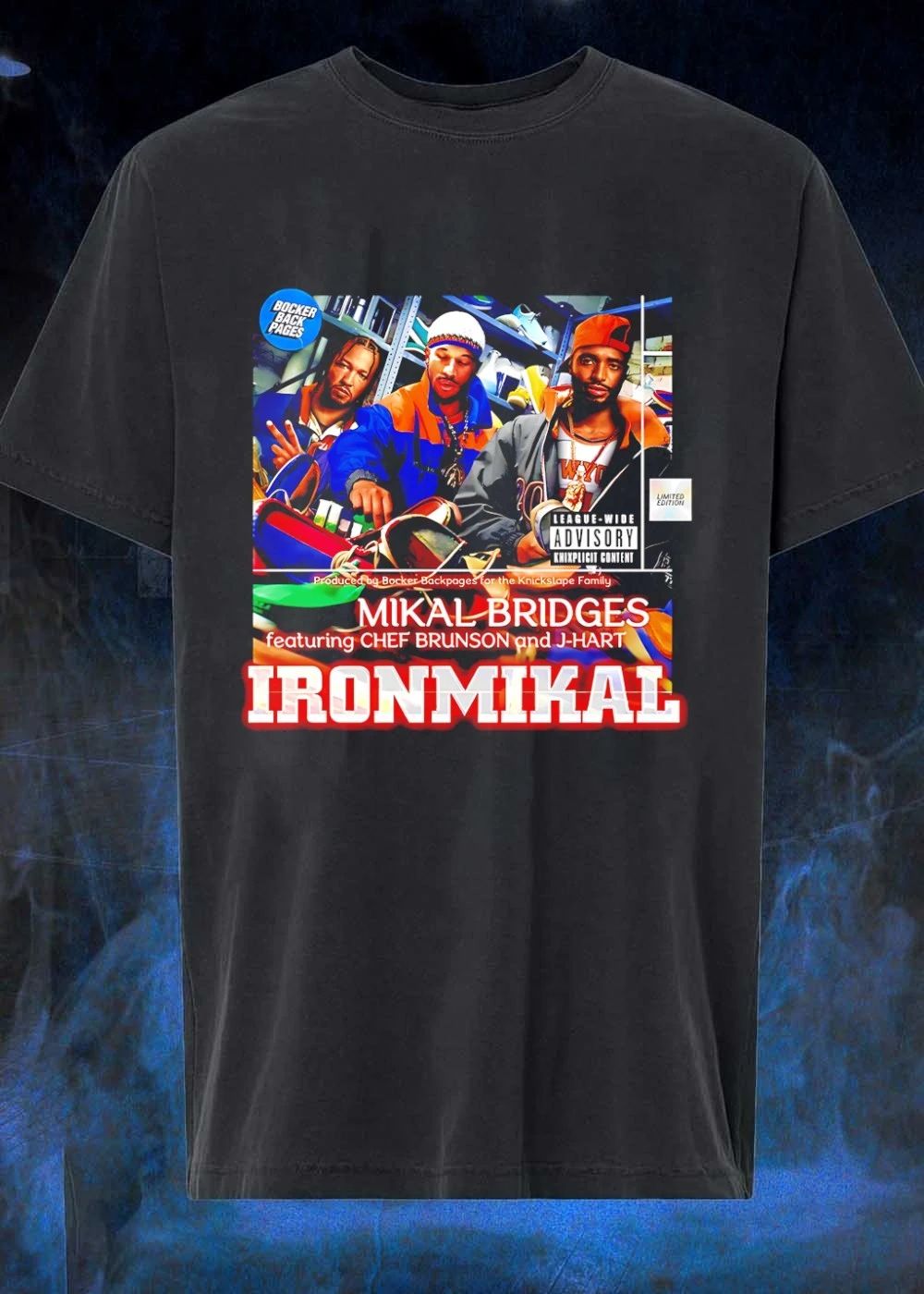 Ironmikal Mikal Bridges Featuring Chef Brunson and J-Hart T-Shirt