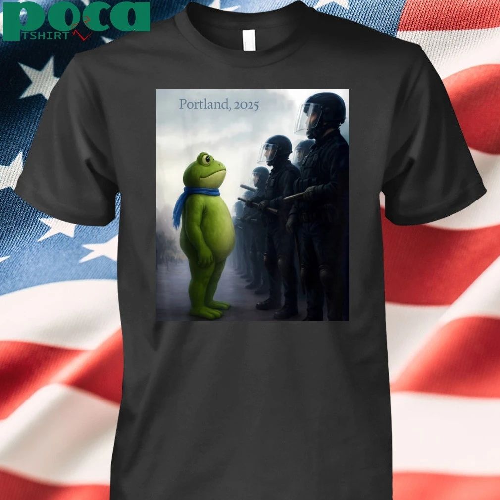 2025 Portland Frog Protest – Portland Frog T-shirt