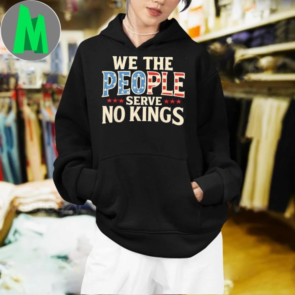 We The People Serve No Kings Retro Patriotic Shirt