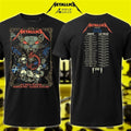 Metallica Europe & Las Vegas Concert Tee Glasgow, Scotland 25th June 2026 M72 World Tour 2026 Wolf Skull Jack