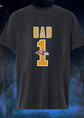 Baltimore Ravens Dad 1 Gold and Purple shirt