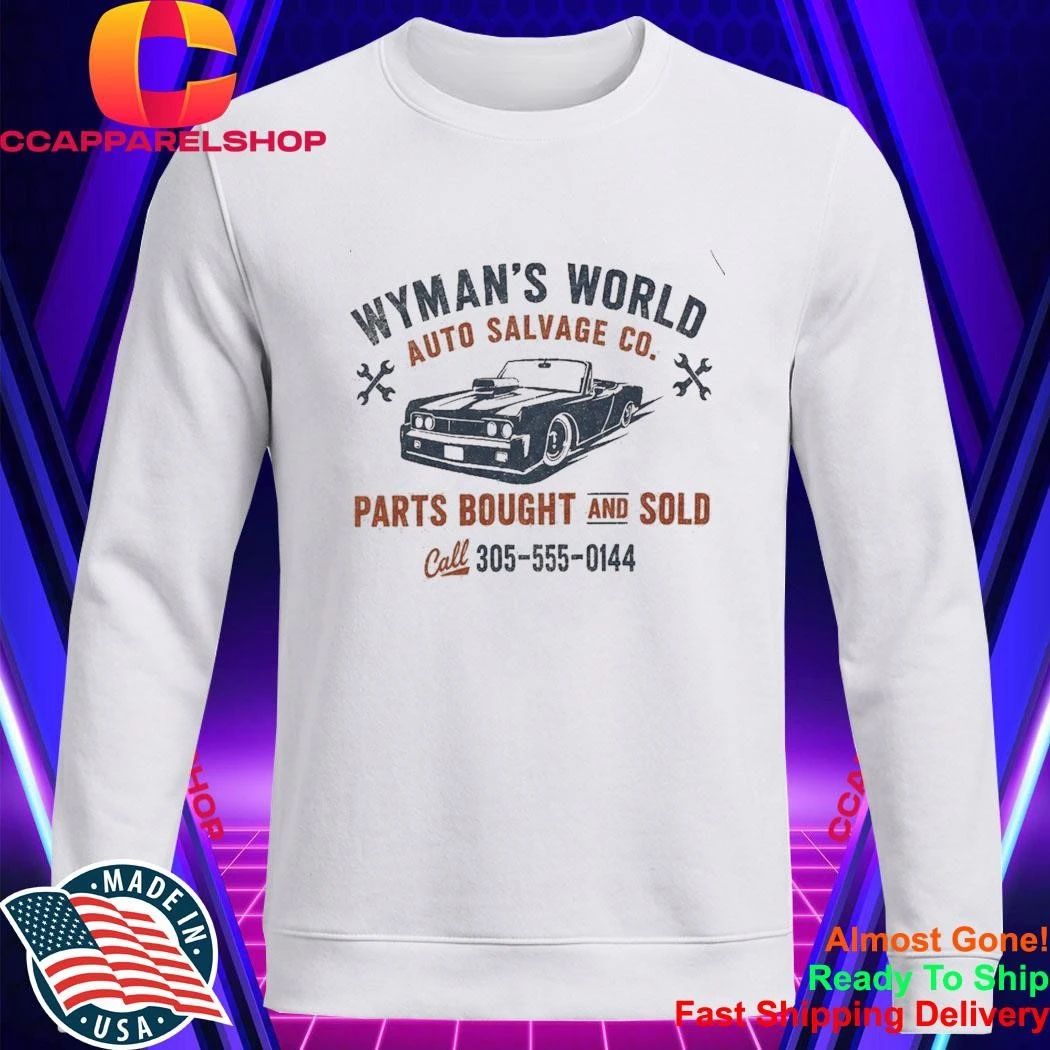 Grand Theft Auto VI GTA 6 Wymans World Auto Salvage Shirt