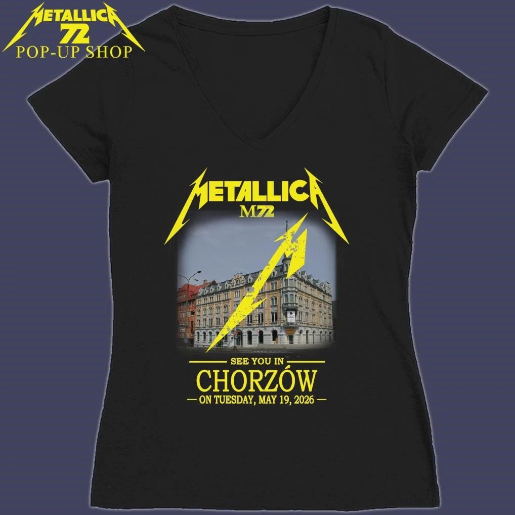 Metallica M72 See You In Chorzów On Tuesday May 19, 2026 T-Shirt