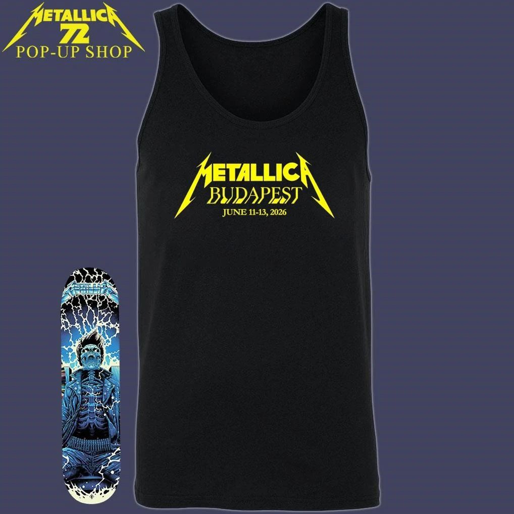 Metallica M72 Budapest 2026 Hungary T-Shirt