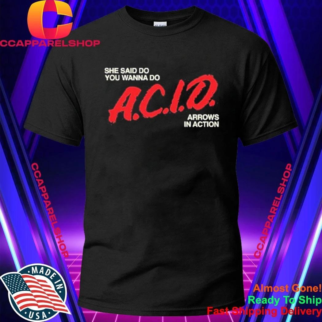 Arrows In Action Acid Tour Shirt