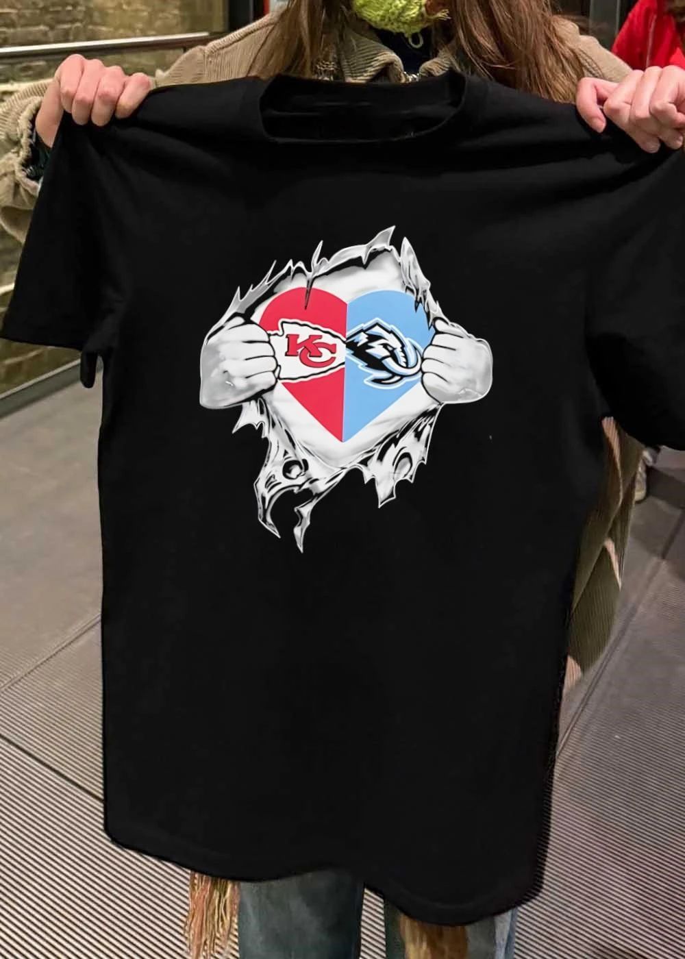 Show Your Love for Kansas City Chiefs and Colorado Mammoth Shirt