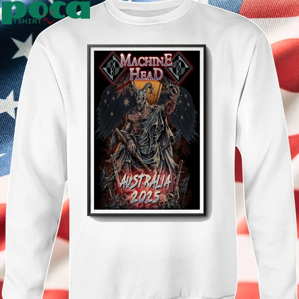 Fall Tour 2025 Machine Head Poster shirt