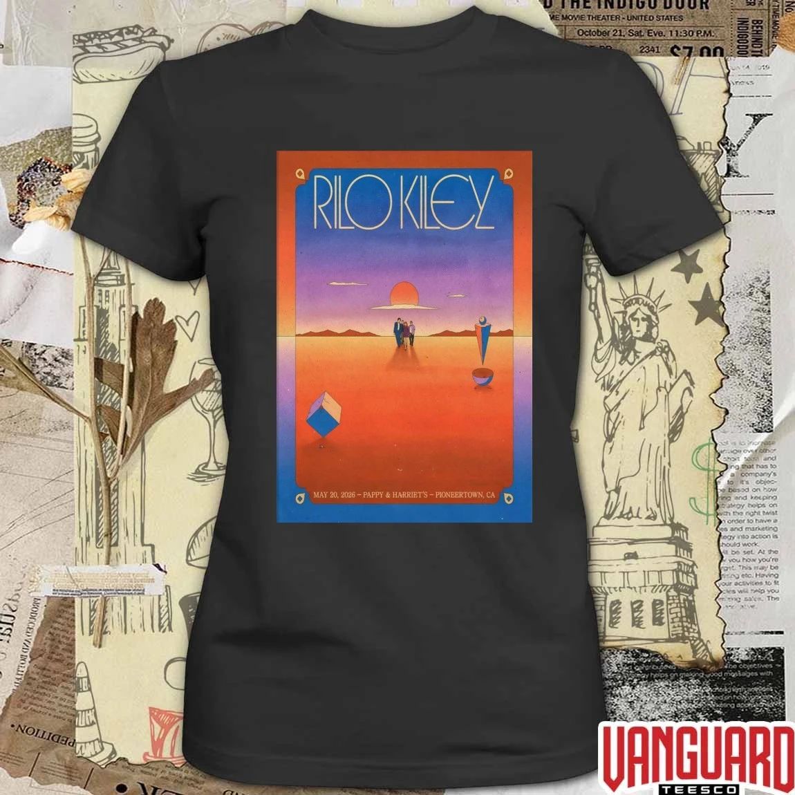Rilo Kiley Pappy & Harriet’s In Pioneertown CA On May 20 2026 Poster t-shirt