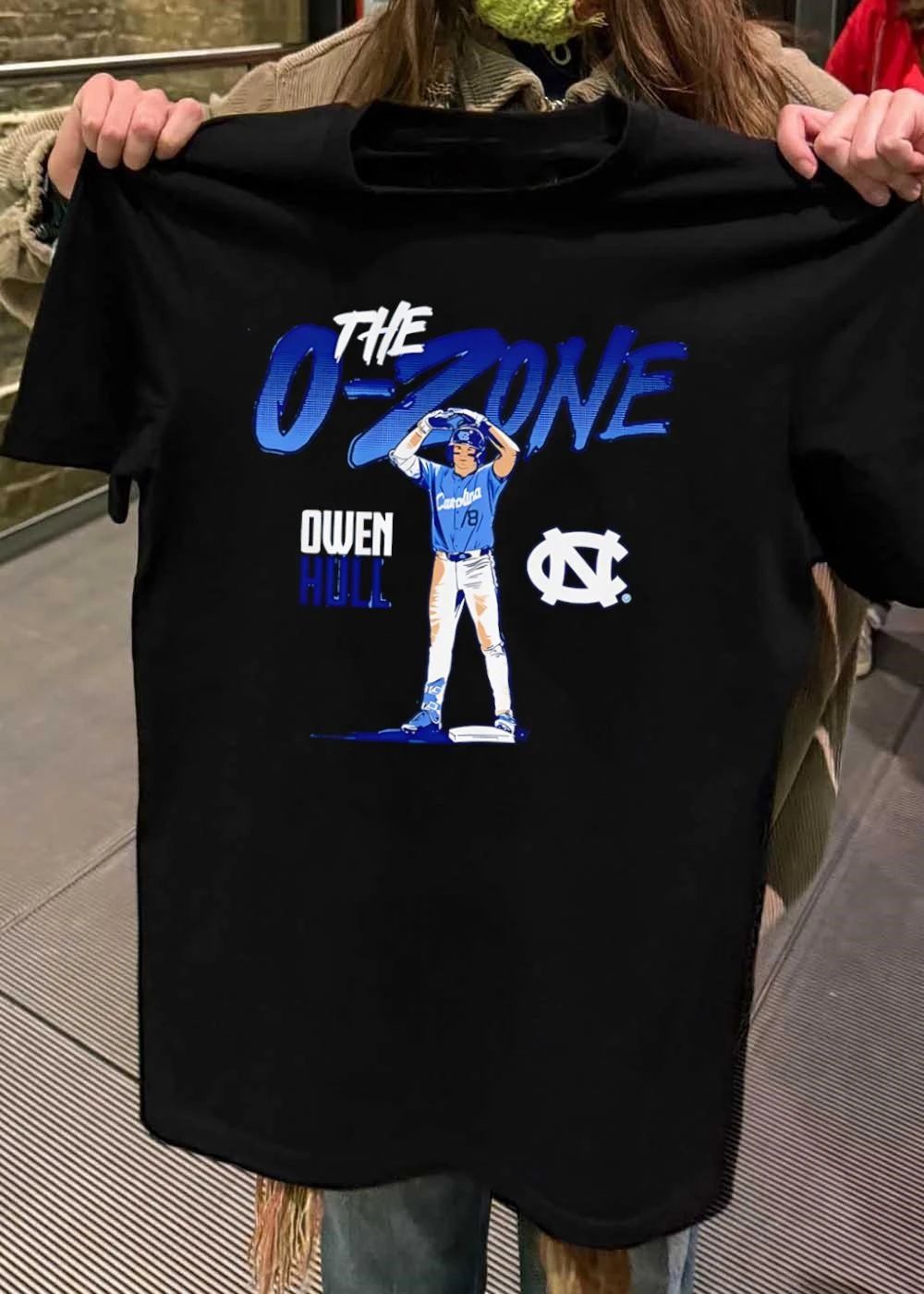 Owen Hull The O-Zone UNC Baseball logo shirt