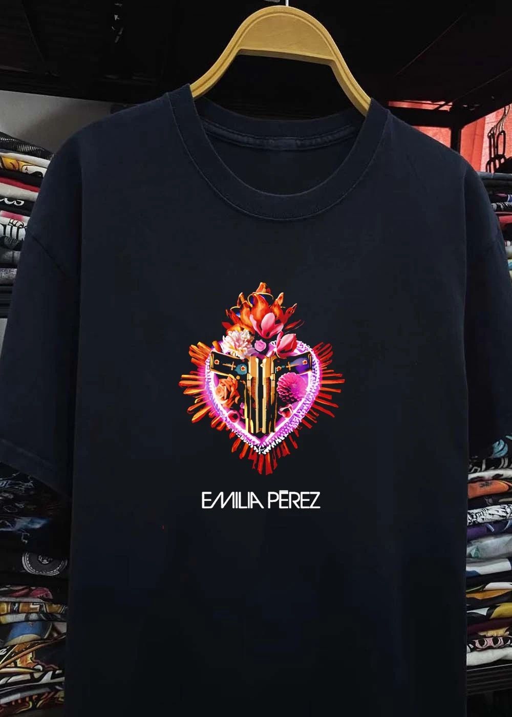 Emilia Perez logo shirt