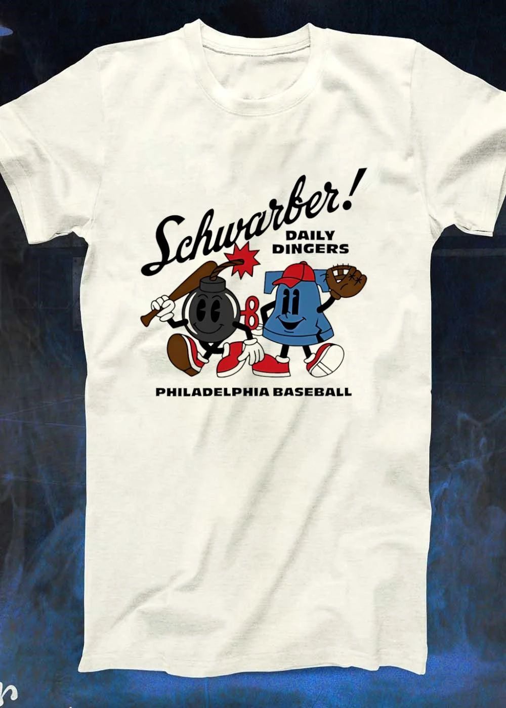 Kyle Schwarber Philadelphia Phillies MLB Daily Dingers Philadelphia Baseball shirt