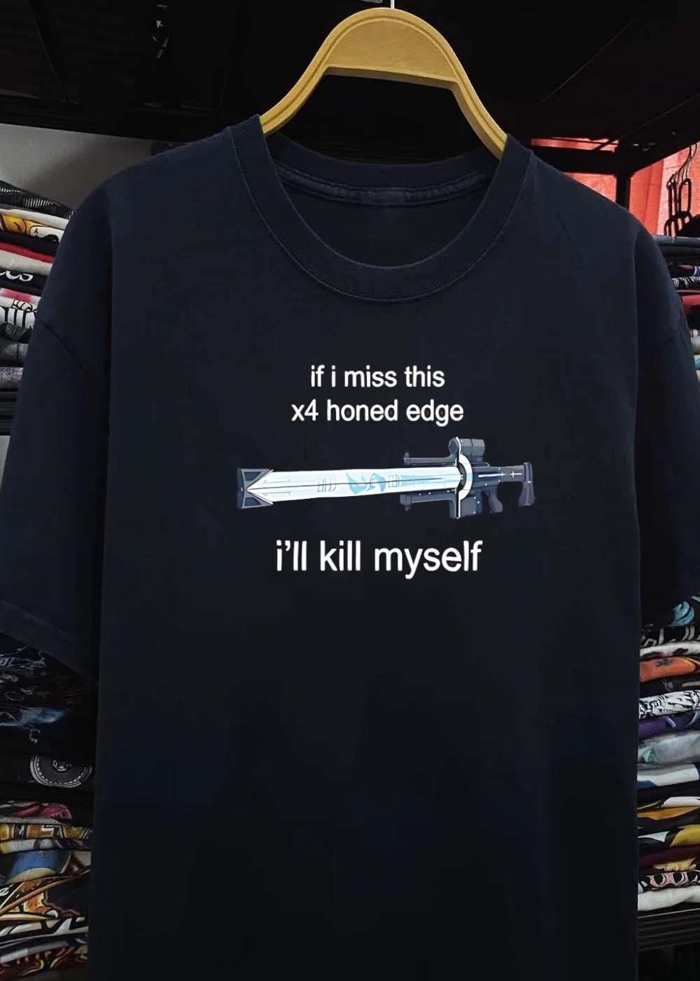 Destiny 2 Izanagis Burden Honed Edge Gaming Meme shirt