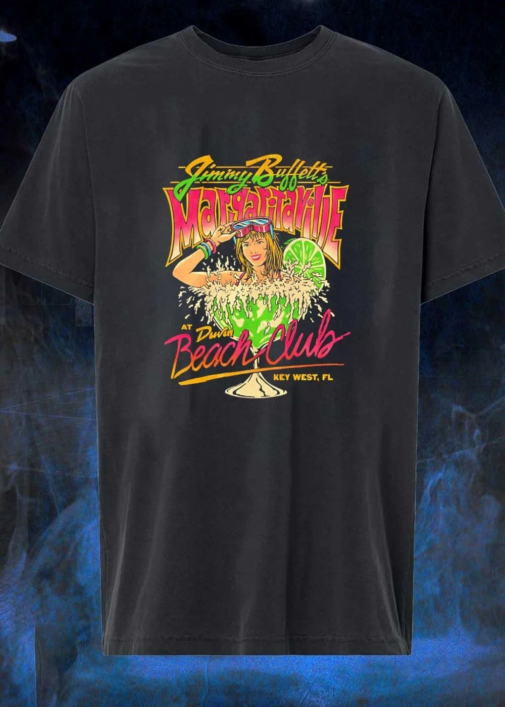 Jimmy Buffett’s Margaritaville At Duvin Beach Club Key West Florida Girl Drink shirt