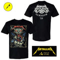 Metallica M72 Glasgow 2026 T-Shirt – June 25 Exclusively Limited Edition Art by WolfSkullJack