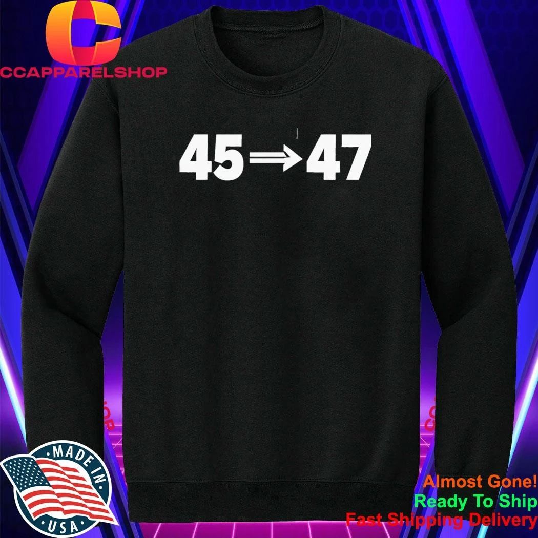 Charlie Kirk 45 47 Shirt