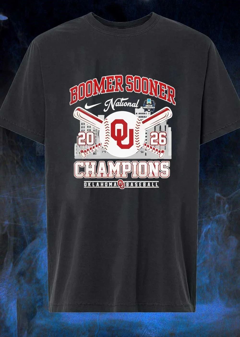 Boomer Sooner National 2026 Champions Oklahoma Baseball shirt