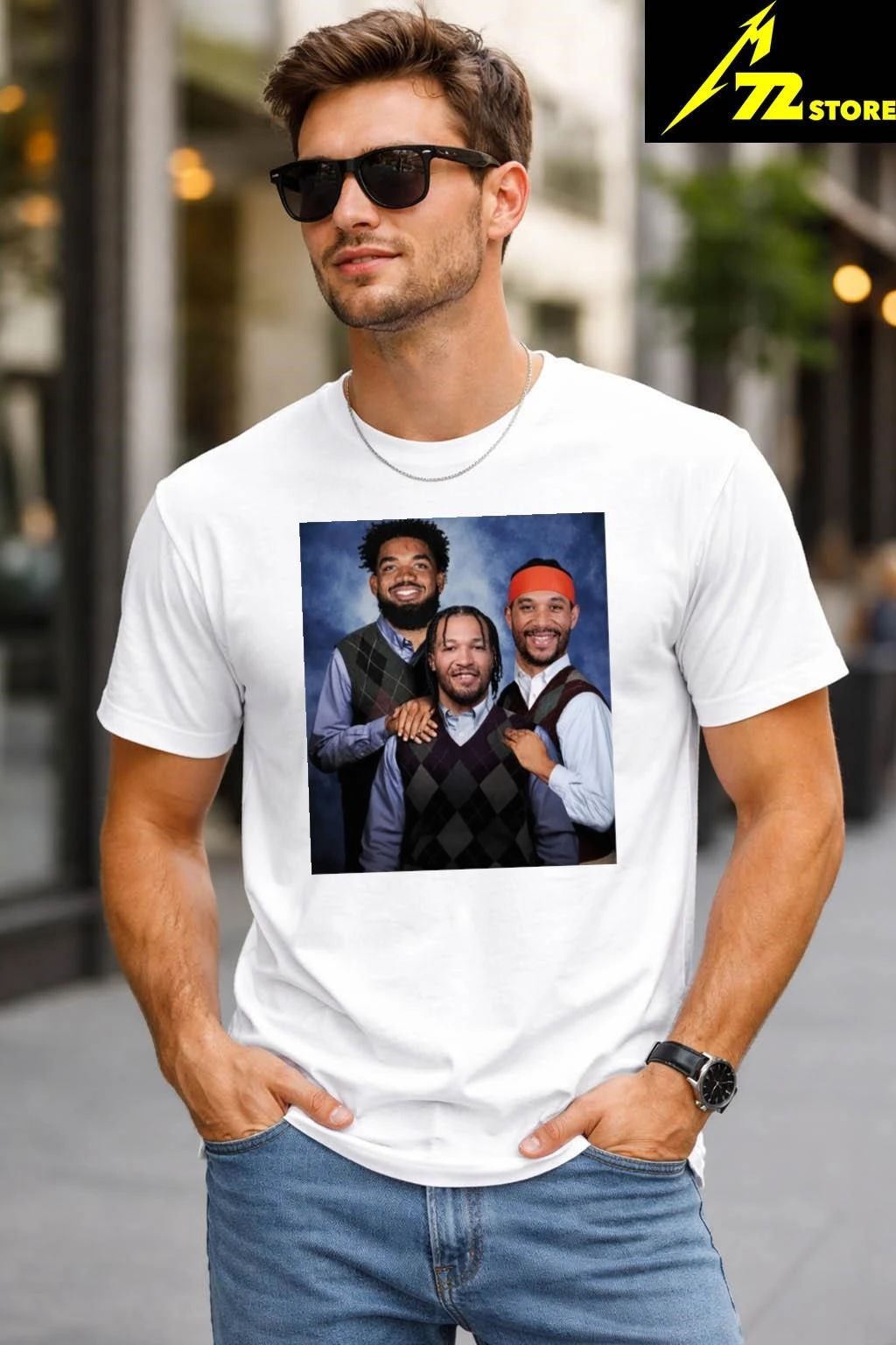 Karl Anthony Towns Jalen Brunson Josh Hart Step Brothers Shirt