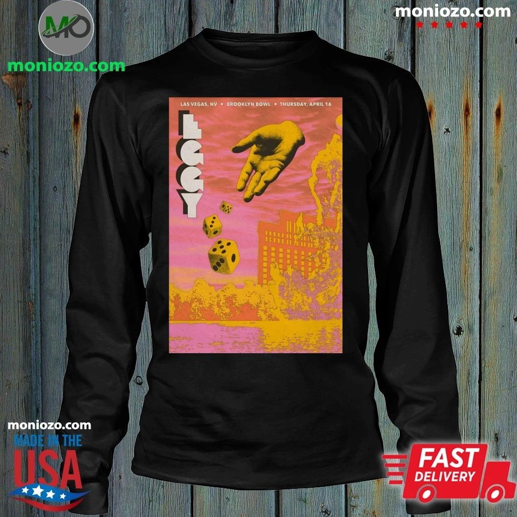 Original Eggy April 16 2026 Brooklyn Bowl Las Vegas Show Poster Shirt