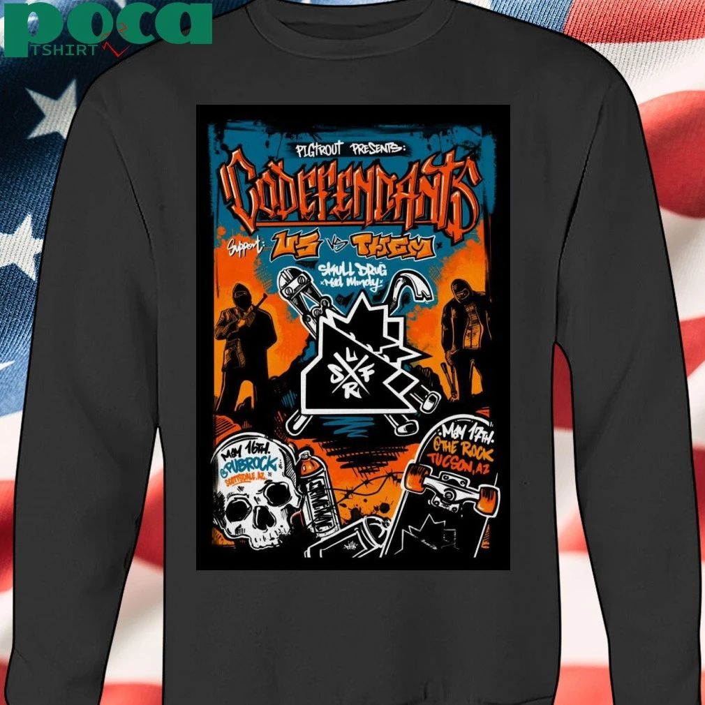 Codefendants Arizona Shows May 16-17 2026 Poster T-shirt