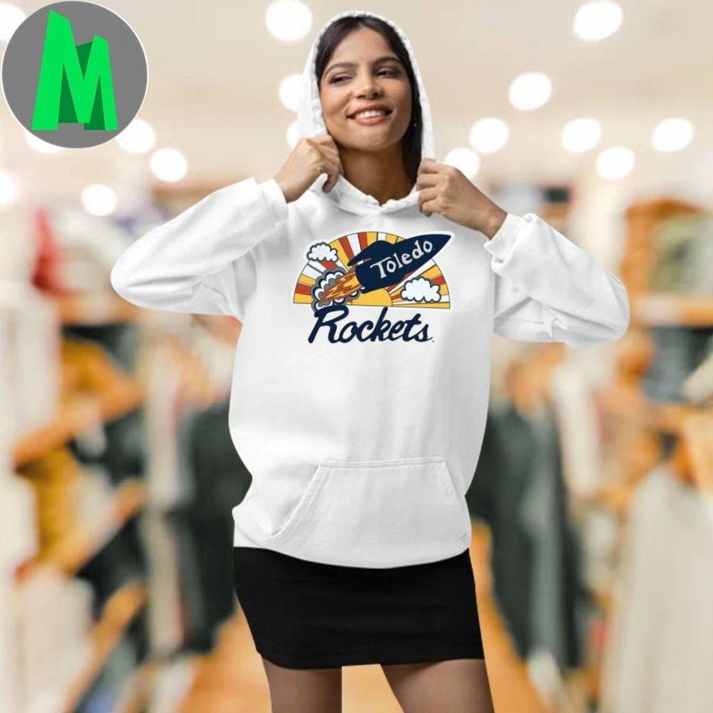 Toledo Rockets Vintage Logo and Script Shirt