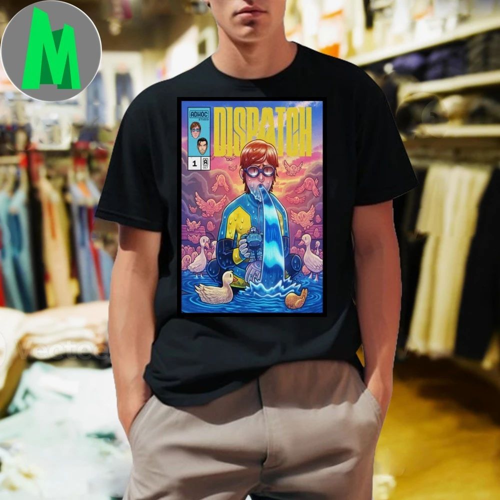 ADHOC Studio Dispatch Issue Poster Shirt