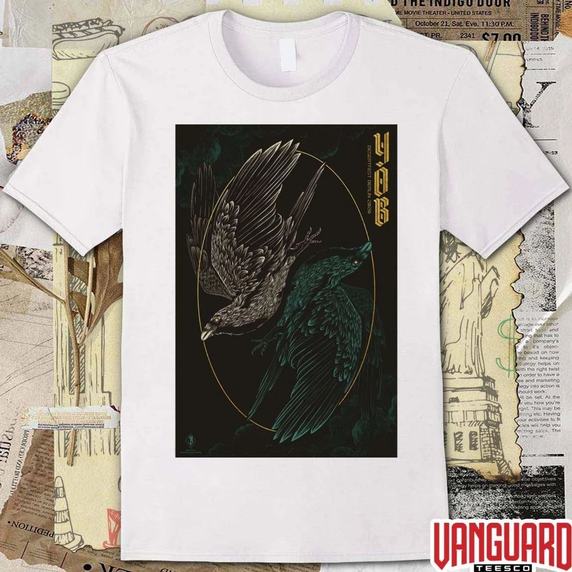 New YOB Desertfest Berlin 2026 Poster t-shirt