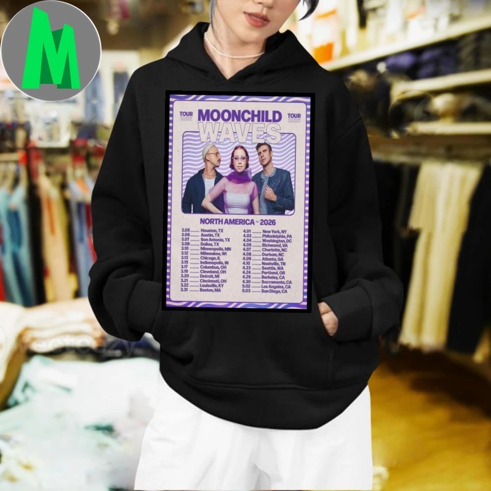 Moonchild North America Tour 2026 Poster Shirt
