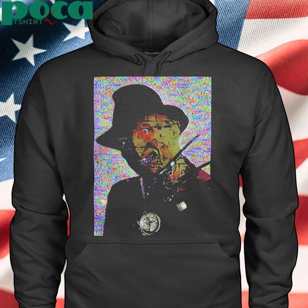 Freddy Bling Graphic Horror Halloween T-Shirt